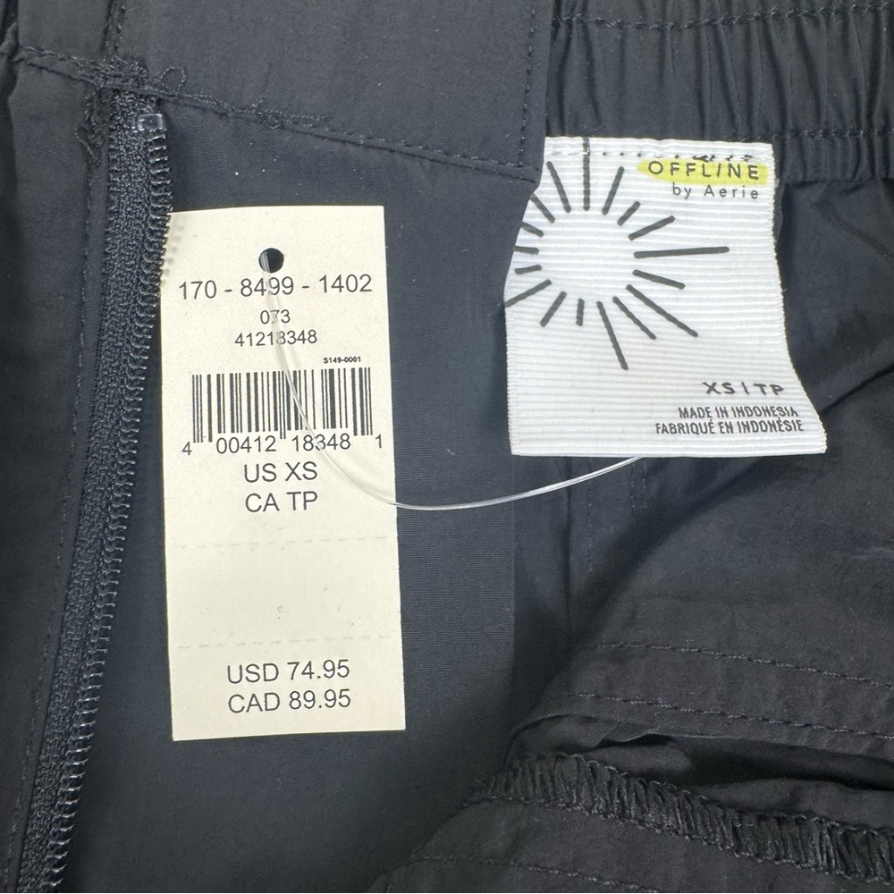 NWT OFFLINE by Aerie On The Move Black Maxi Skirt with Pockets Size XS - Picture 3 of 7